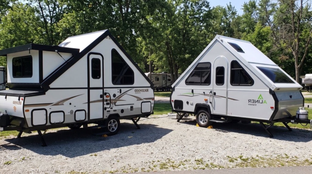 Aliner Classic vs. Rockwood Hard Side: A-Frame Campers Compared